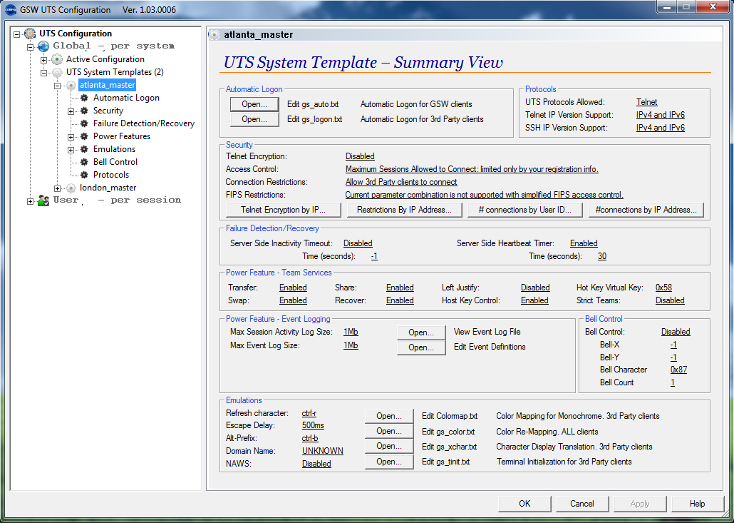 UTS System Template - Individual