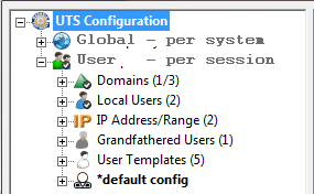 User - per session object expanded